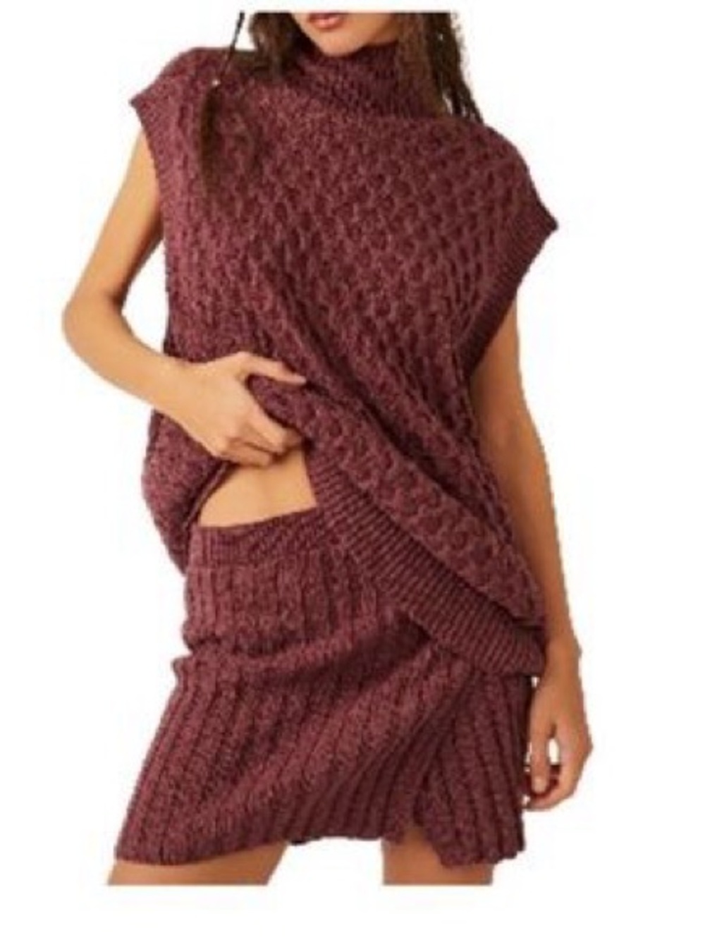 Free People Rosemary Sweater Skirt